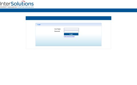 InterSolutions Portal