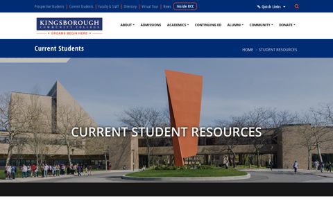 Current Students - Kingsborough Community College - CUNY