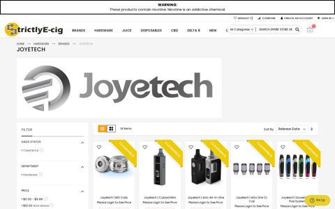 Joyetech - Brands - Hardware - Strictly Ecig