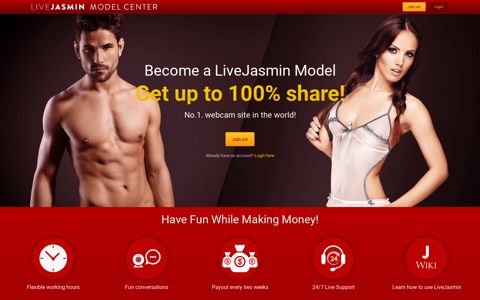 LiveJasmin.com - Model Center