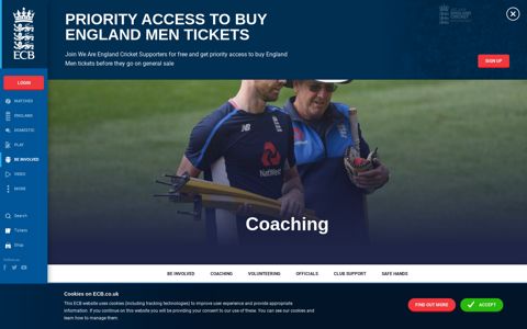 ECB Coaches Association - England and Wales Cricket Board ...