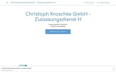 Christoph Kroschke GmbH - Zulassungsdienst H ...