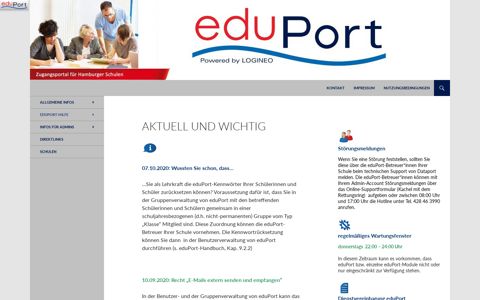 eduPort | Zugangsportal - Hamburg.de