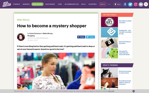 How to become a mystery shopper - Save the Student