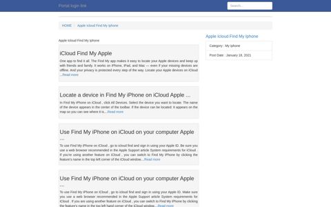 [LOGIN] Apple Icloud Find My Iphone FULL Version Login Link Help ...