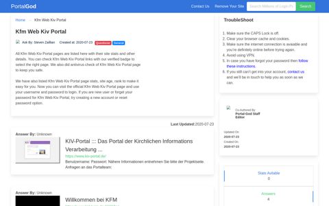Kfm Web Kiv Portal Page - portal-god.com