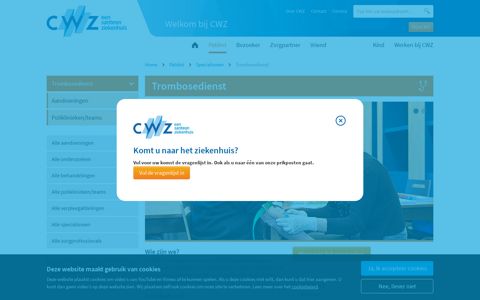 Trombosedienst | CWZ Nijmegen