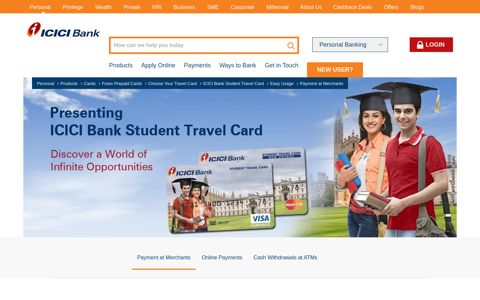 International Travel Card - ICICI Bank