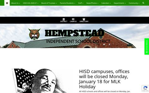 Hempstead ISD - Home
