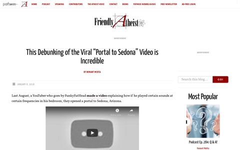 This Debunking of the Viral “Portal to Sedona” Video is ...