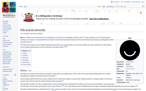 Ello (social network) - Wikipedia