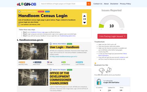 Handloom Census Login - login login login login 0 Views