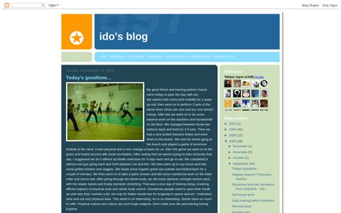 Today's goodtime... - Ido's Blog