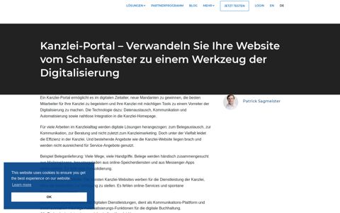 Kanzlei-Portal - Datenaustausch, Automatisierung und ...