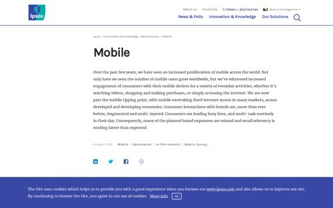 Mobile | Ipsos