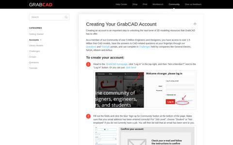 Creating Your GrabCAD Account - GrabCAD Help Center
