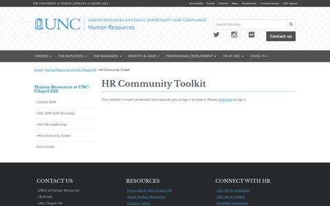 HR Community Toolkit - UNC Human Resources