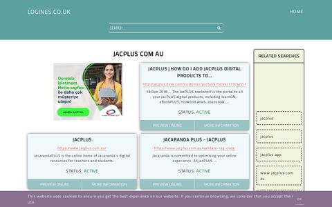 jacplus com au - General Information about Login