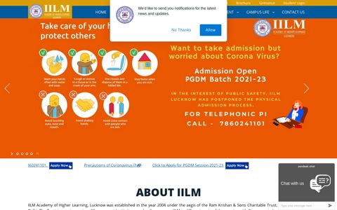 Best PGDM College In Lucknow: IILM Lucknow Academy of ...