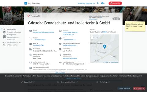 Griesche Brandschutz- und Isoliertechnik GmbH | Implisense