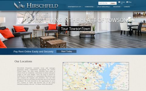 Apartment Rentals in Maryland | Hirschfeld