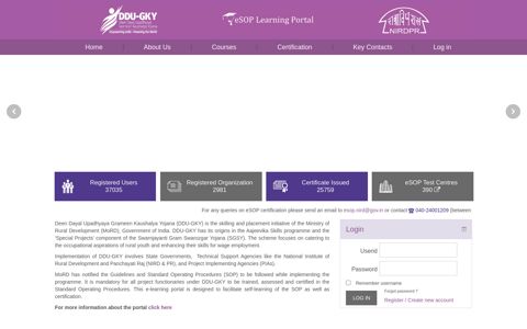 eSOP Learning Portal