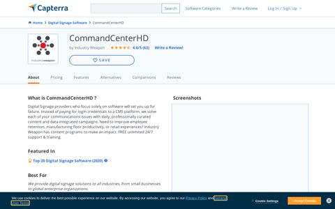 CommandCenterHD Reviews and Pricing - 2020 - Capterra
