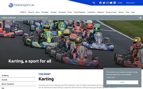 Karting - Motorsport UK - The beating heart of UK motorsport