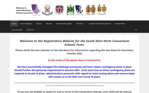 South West Herts Schools – Consortium