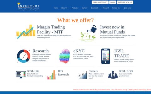 Inventure Growth one of the leading stock broker in India.