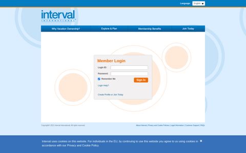 Member Login - Interval International