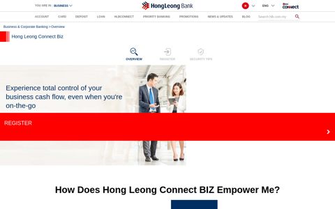 HLBVN - Connect Biz | Overview - Ngân hàng Hong Leong
