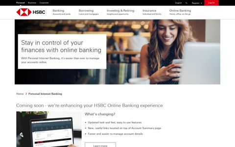 Online Banking - HSBC Bank USA