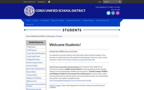 Students - Ceres Unified School District