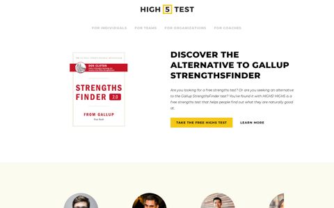 Looking for a StrengthsFinder Alternative? HIGH5 - Free ...