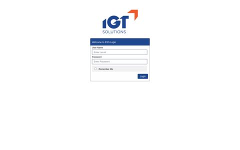 IGT - ESS - IGT Solutions