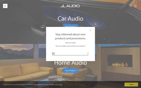 JL Audio: Car Stereo, Speakers, Subs, Amps, Home Theater