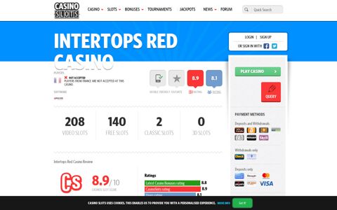 Intertops Red Casino - Best Casino For US players!