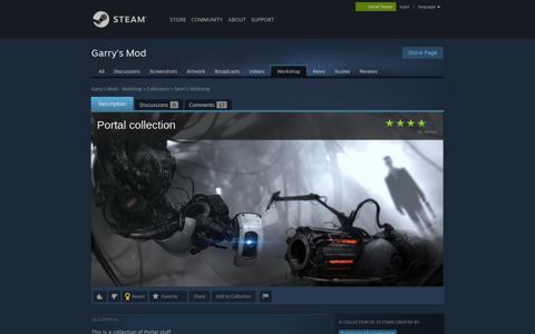 Steam Workshop::Portal collection