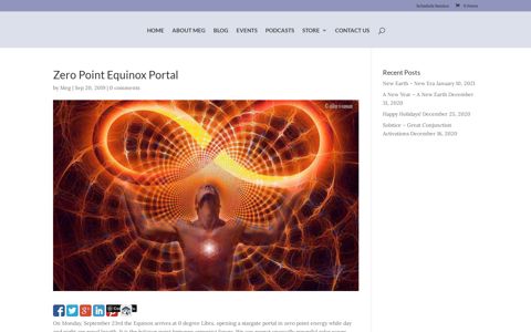 Zero Point Equinox Portal - New Earth Central