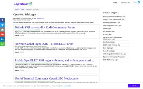 Openelec Ssh Login Default SSH password? - Kodi ...