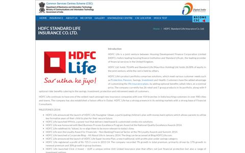 HDFC Standard Life Insurance Co. Ltd. | Insurance
