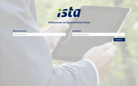 ista Servicepartner Portal: ista ispportal