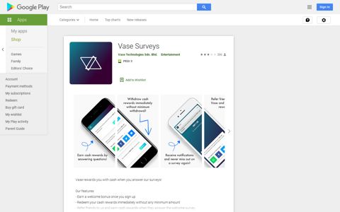 Vase Surveys - Apps on Google Play
