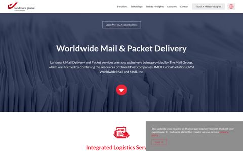 Worldwide Mail & Packet Delivery | Landmark Global