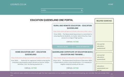 education queensland one portal - General Information about ...
