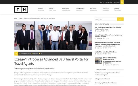 Ezeego1 introduces Advanced B2B Travel Portal for Travel ...