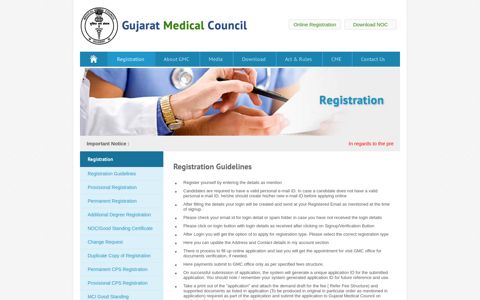 Registration - Gujarat Medical Council