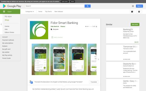 Fidor Smart Banking - Apps on Google Play