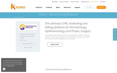 Modernizing Medicine Open Plan | Kareo